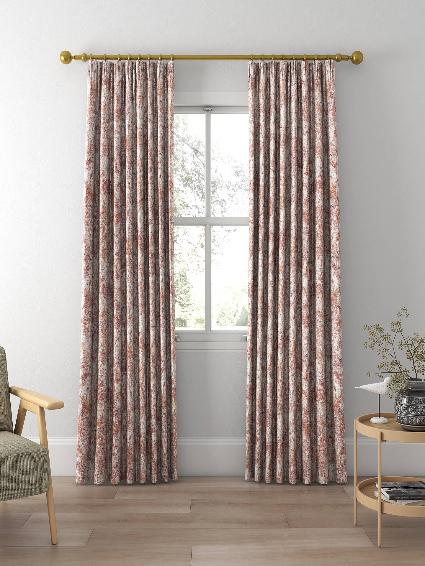 Prestigious Textiles Dynamic Made to Measure Curtains, Copper