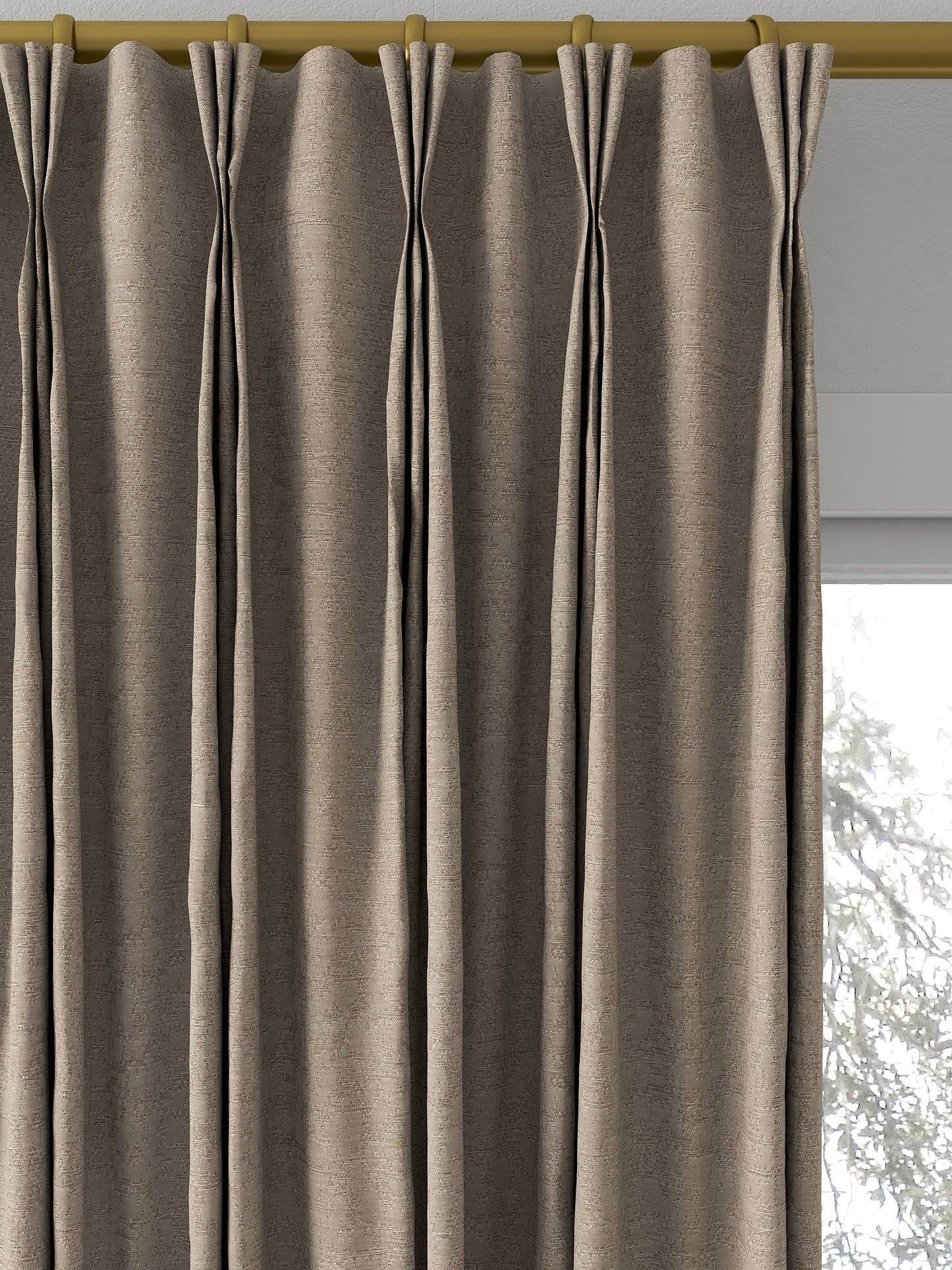 Prestigious Textiles Lyra Made to Measure Curtains, Moleskin