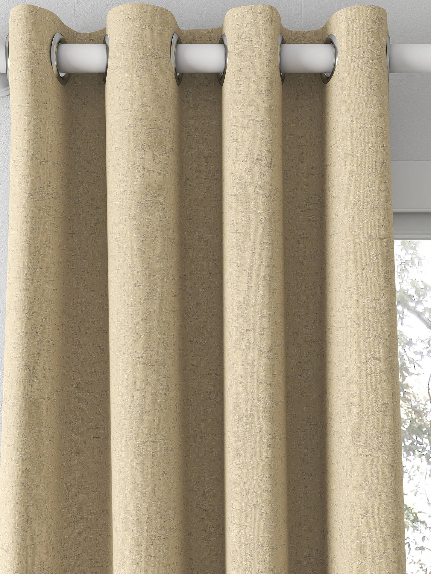 Prestigious Textiles Lyra Made to Measure Curtains, Brass