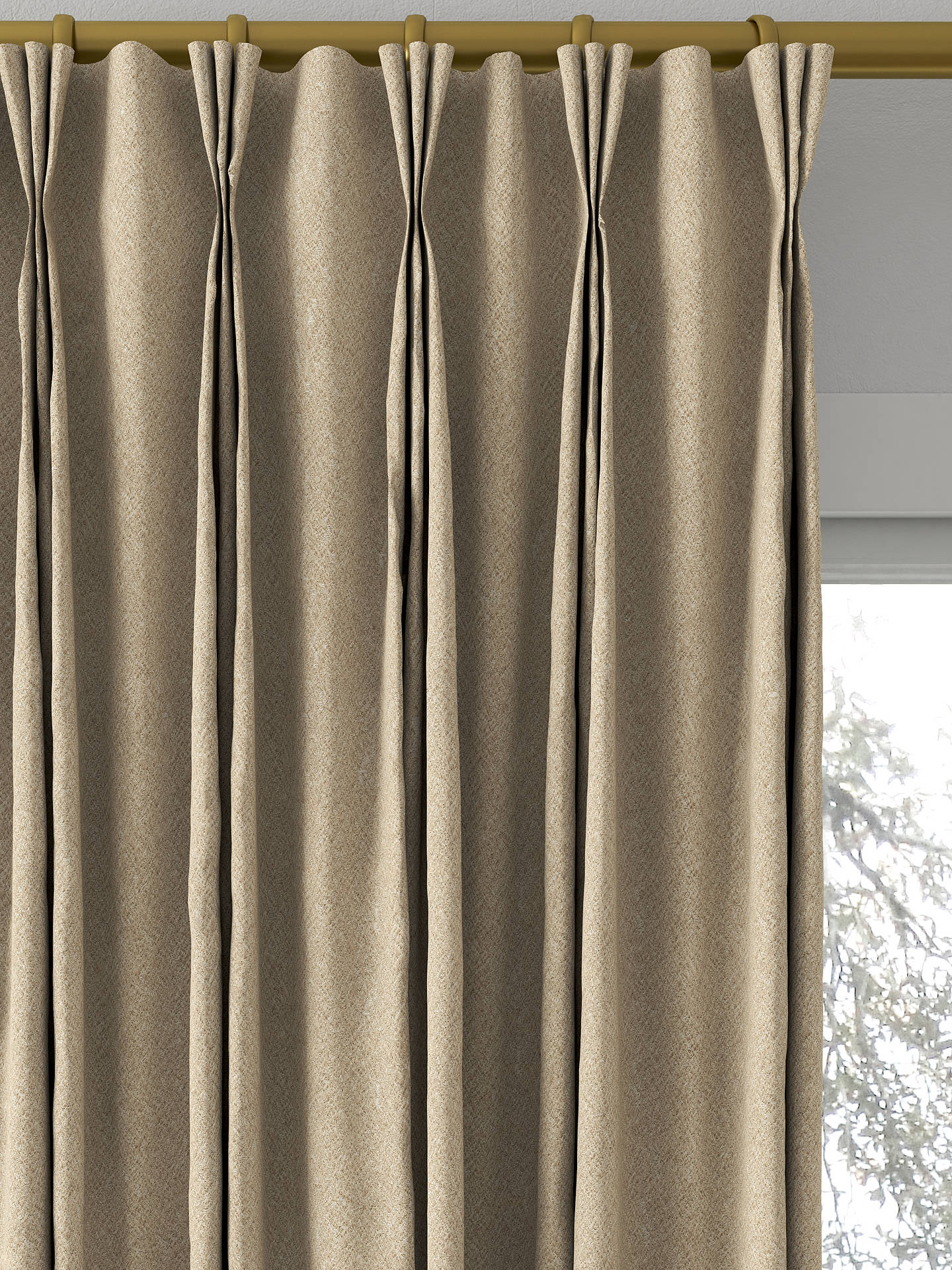 Prestigious Textiles Helios Made to Measure Curtains, Gilt
