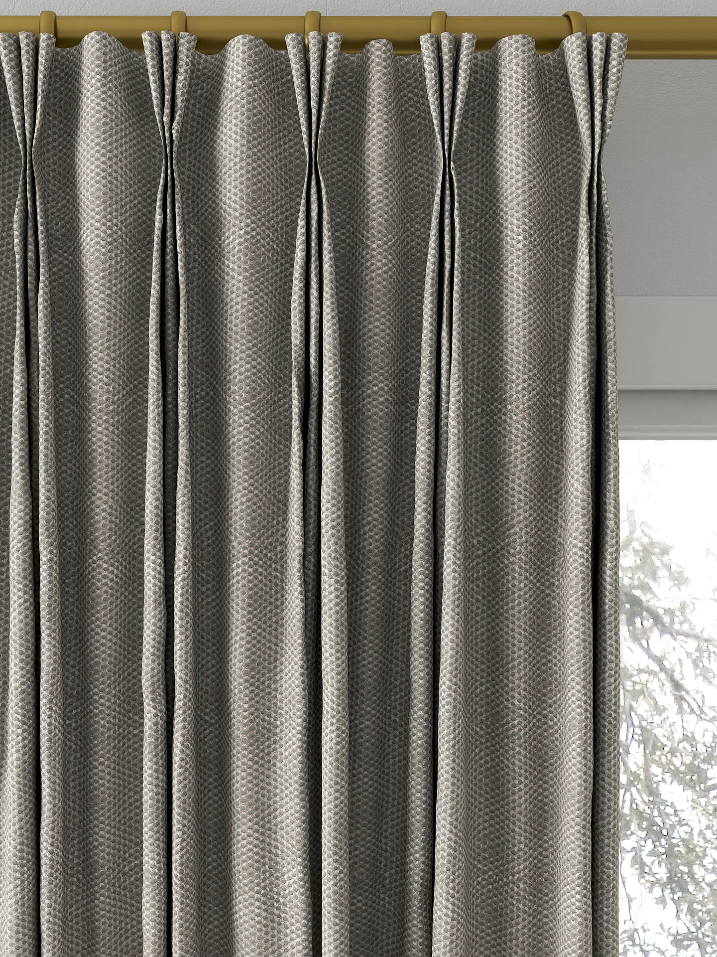 Prestigious Textiles Limitless Made to Measure Curtains, Carbon
