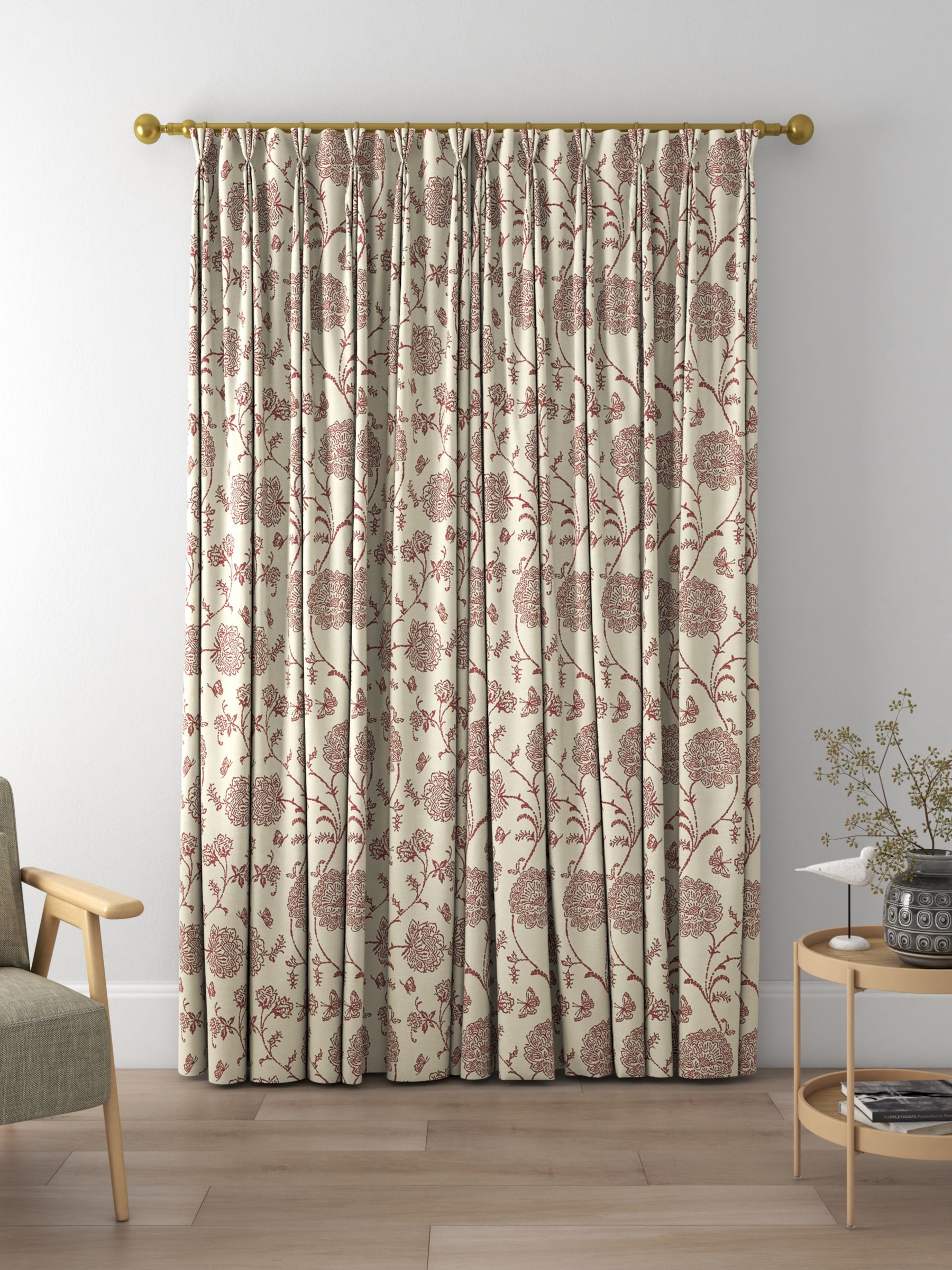 Prestigious Textiles Fielding Made to Measure Curtains, Scarlett