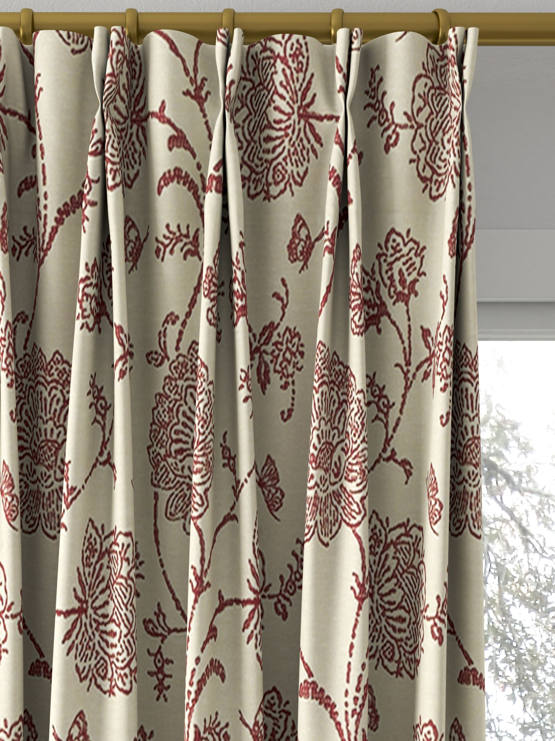 Prestigious Textiles Fielding Made to Measure Curtains, Scarlett