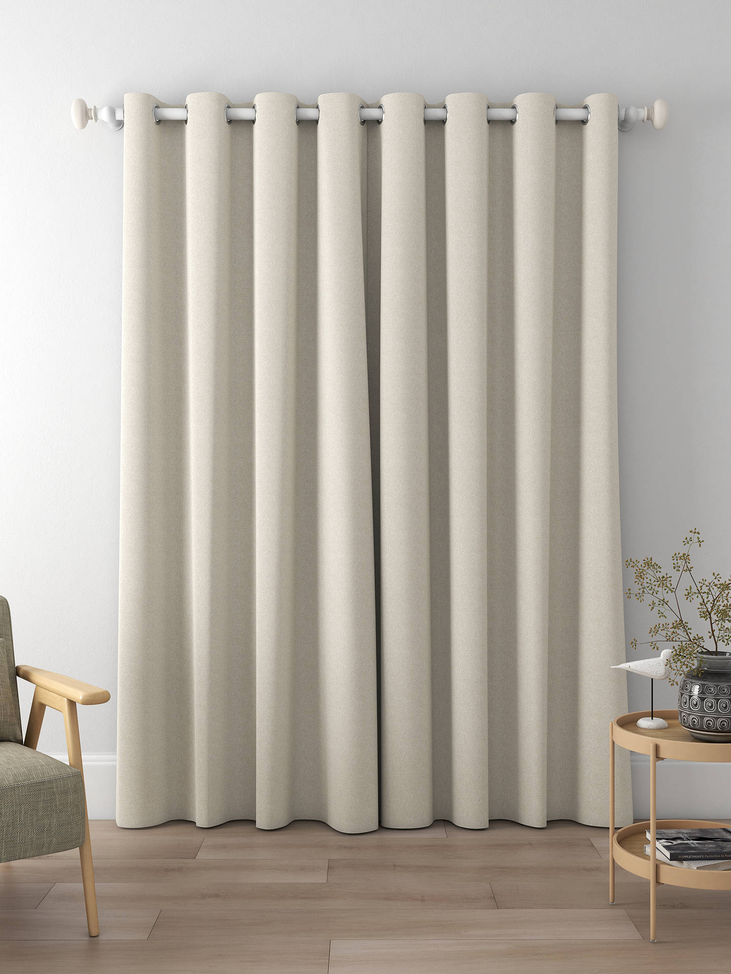 Prestigious Textiles Endless Made to Measure Curtains, Magnolia