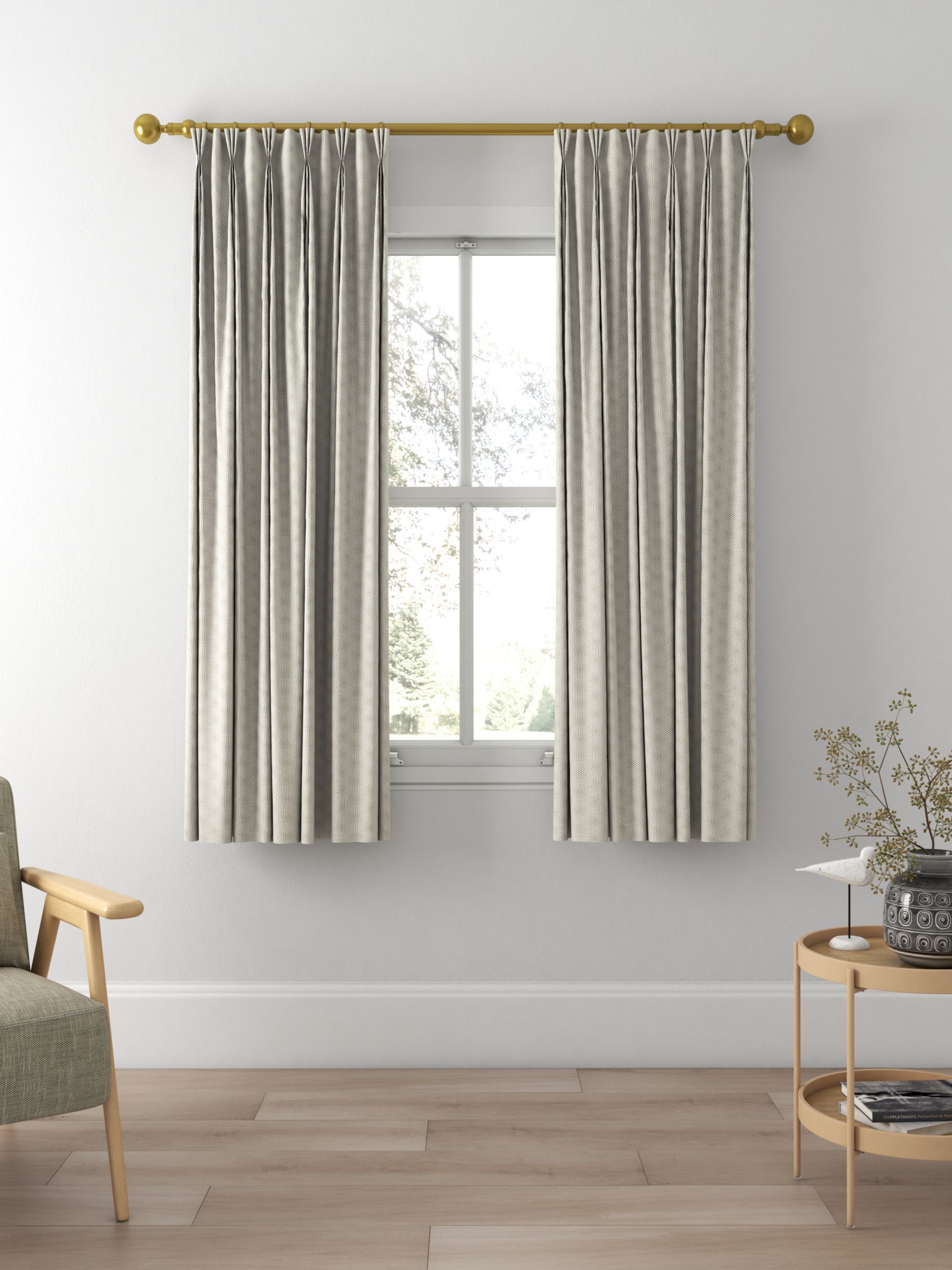 Prestigious Textiles Limitless Made to Measure Curtains, Mist