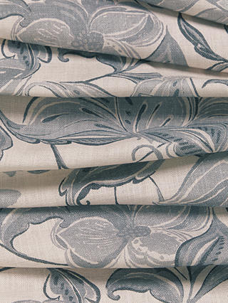 John Lewis & Partners Lydia Floral Furnishing Fabric, Slate