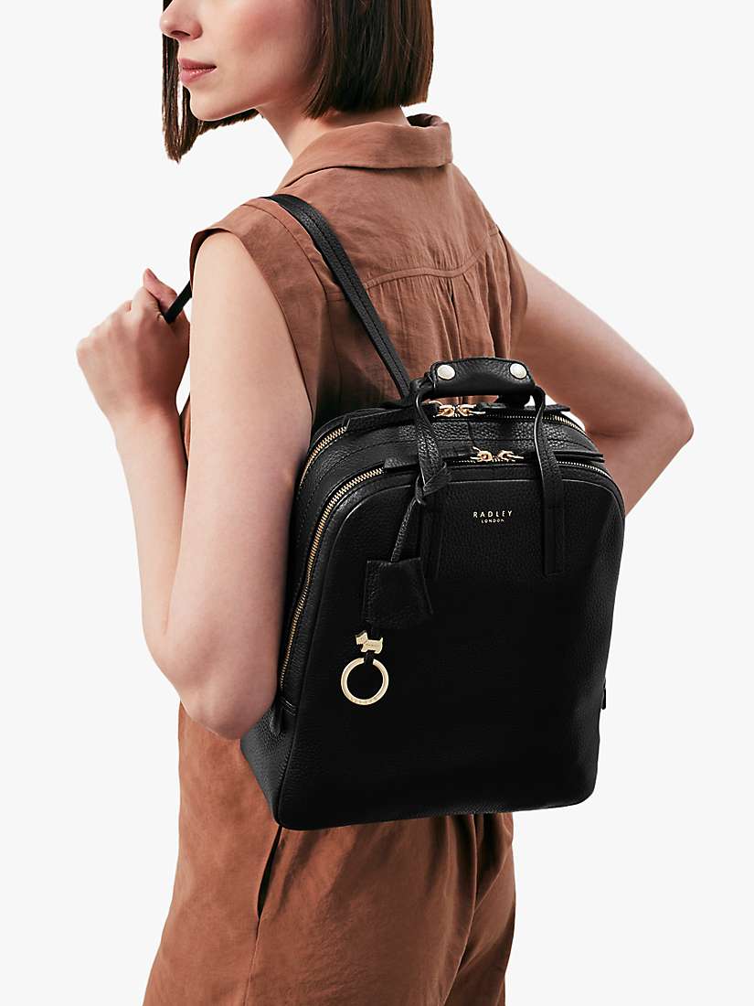 Buy Radley Dukes Place Medium Grainy Leather Zip-Around Backpack Online at johnlewis.com