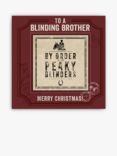 Danilo Blinding Brother Peaky Blinders Christmas Card