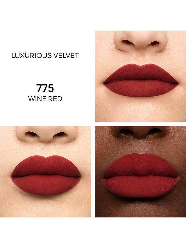 Guerlain Rouge G Luxurious Velvet Matte Lipstick, 775 Wine Red 5
