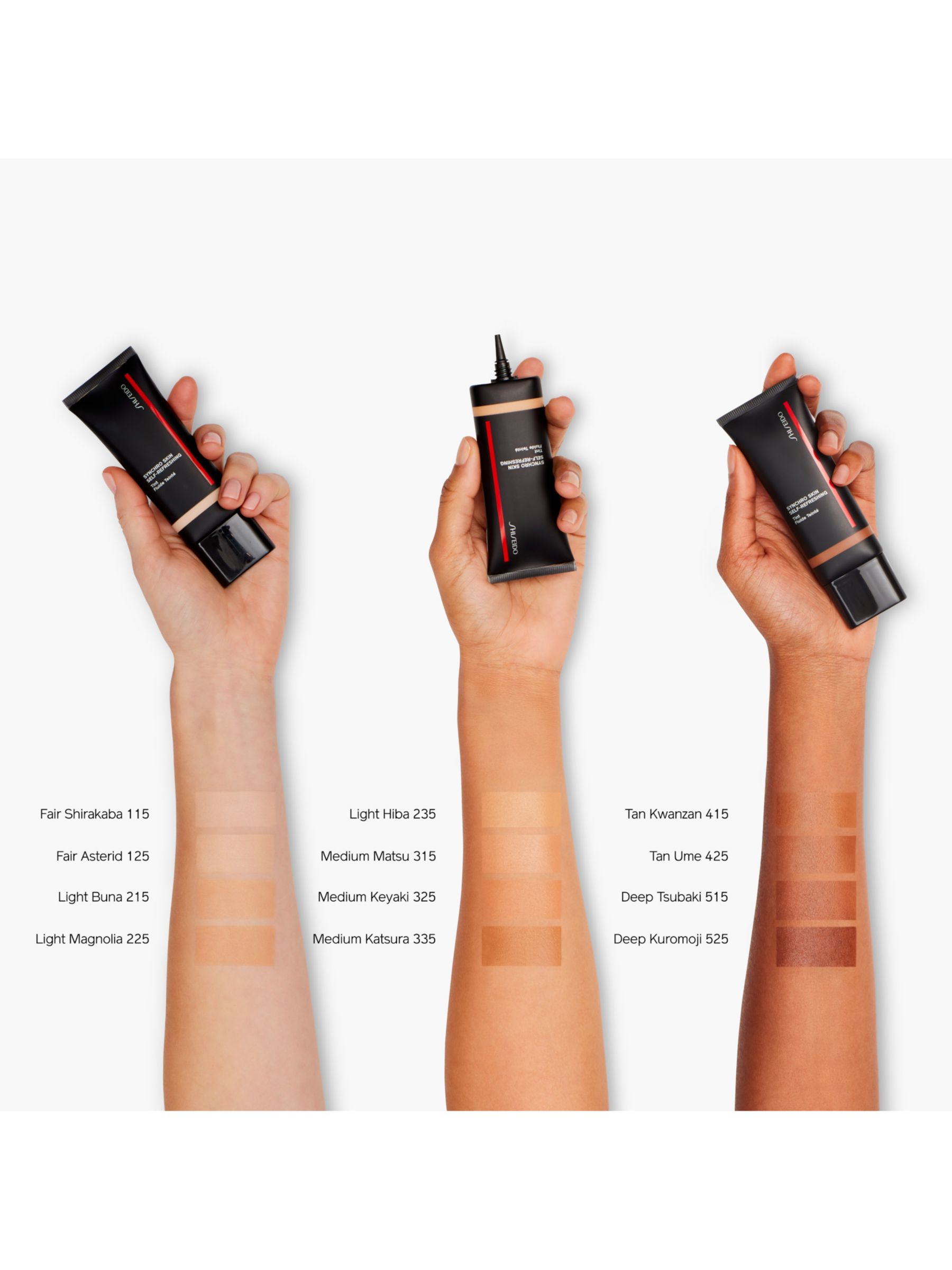 Shiseido Synchro Skin Self-Refreshing Tint, 225 Light Magnolia 4