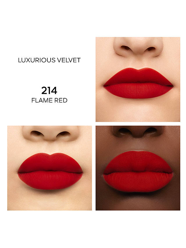 Guerlain Rouge G Luxurious Velvet Matte Lipstick, 214 Flame Red 5