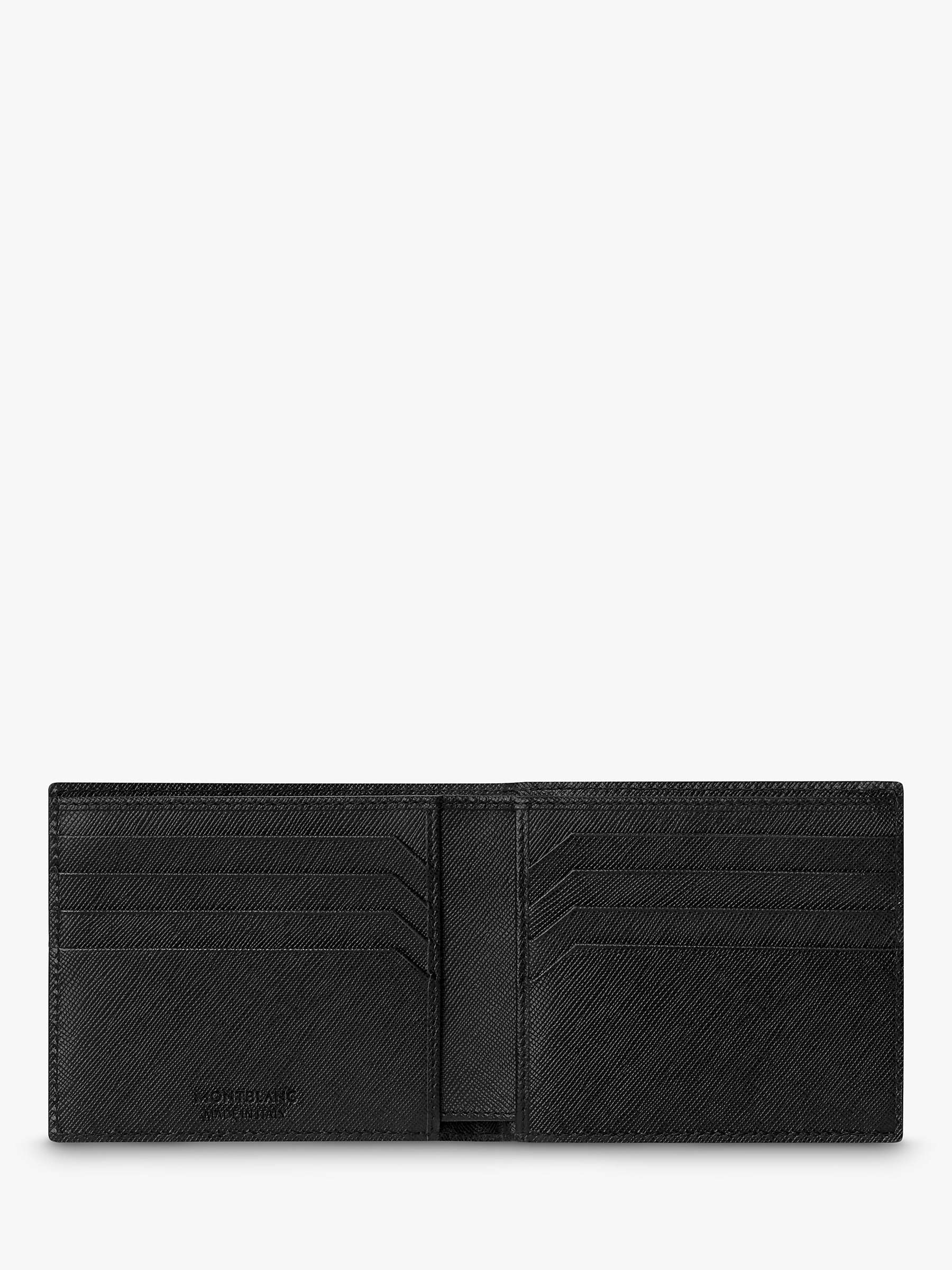Buy Montblanc Sartorial Collection 8 Card Saffiano Leather Wallet, Black Online at johnlewis.com