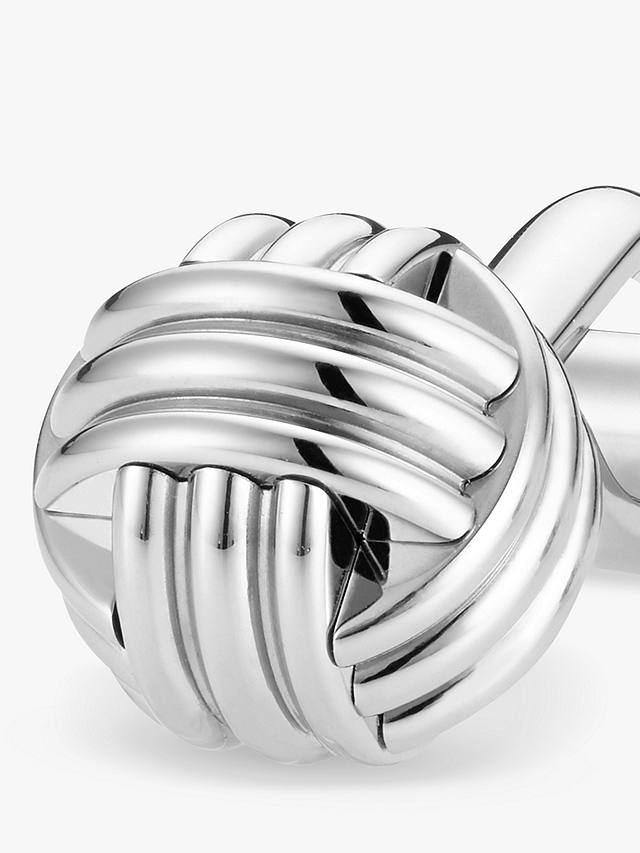 Montblanc Sartorial Knot Cufflinks, Silver