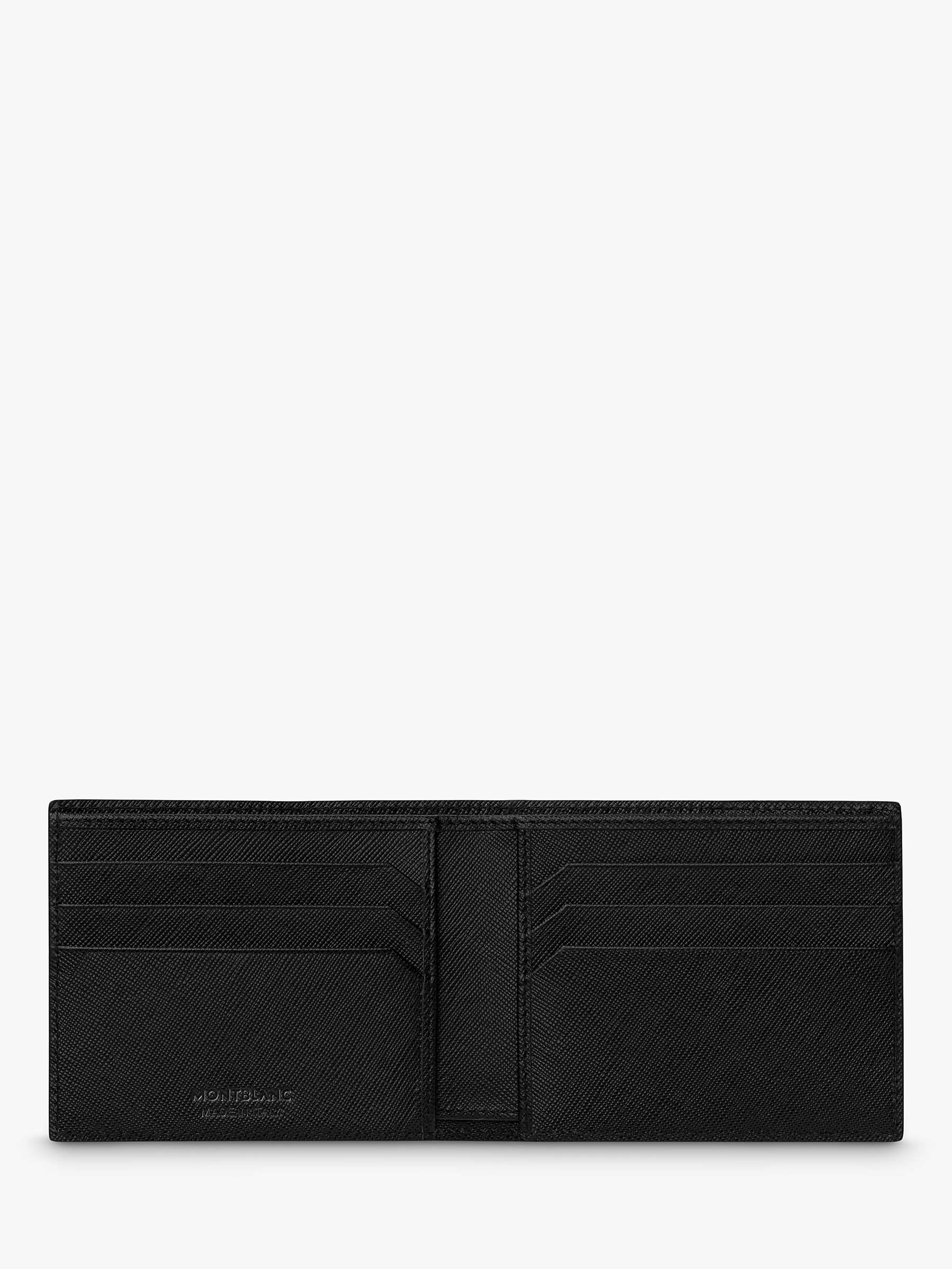 Buy Montblanc Sartorial Collection 6 Card Saffiano Leather Wallet, Black Online at johnlewis.com
