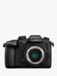 Panasonic Lumix DC-GH5M2E GH5 Mark II Compact System Camera, 4K UHD, 20.3MP, Wi-Fi, Bluetooth, OLED Live Viewfinder, 3" LCD Vari-Angle Touch Screen, Body Only, Black