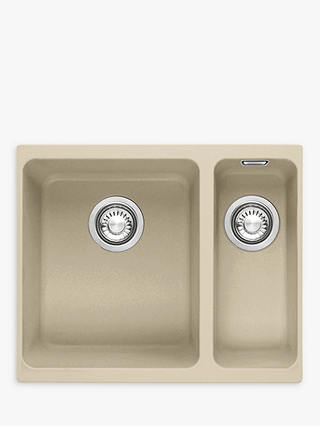 Franke Kubus KBG 160 Left Hand 1.5 Bowl Undermounted Composite Granite Kitchen Sink