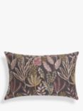 Harlequin Gorgonia Cushion, Wild Plum