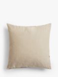 Morris & Co. Velvet Fruit Cushion, Indigo / Slate, Madder / Bay