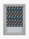 John Lewis & Partners Children's Print Hearts Made to Measure Blackout Roller Blind