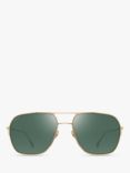 Aspinal of London Men's Maranello Aviator Frame Sunglasses