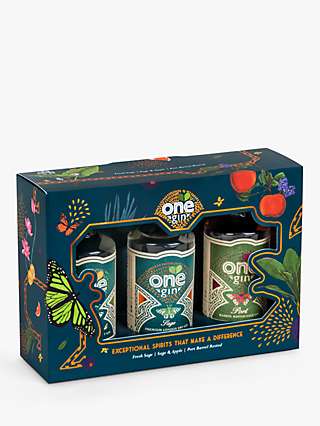 One Gin Complete Collection Gift Box, 3x 5cl