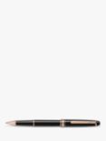 Montblanc Meisterstück Rose Gold Coated Classique Rollerball Pen, Black