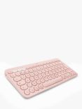 Logitech K380 Multi-Device Bluetooth Keyboard for Mac, Pink Rose