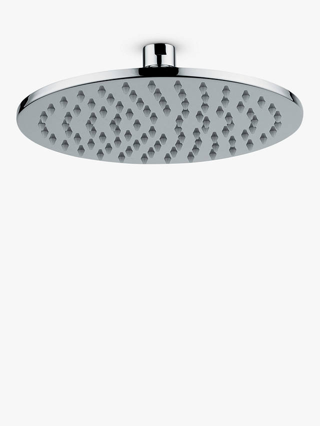 Abode Circular Shower Head, 225mm, Chrome
