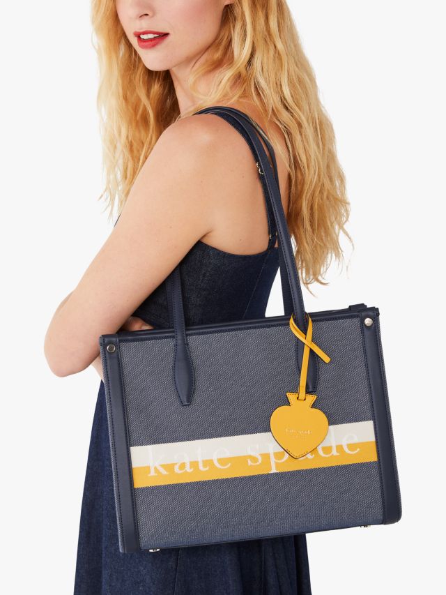 Kate spade market denim medium online tote