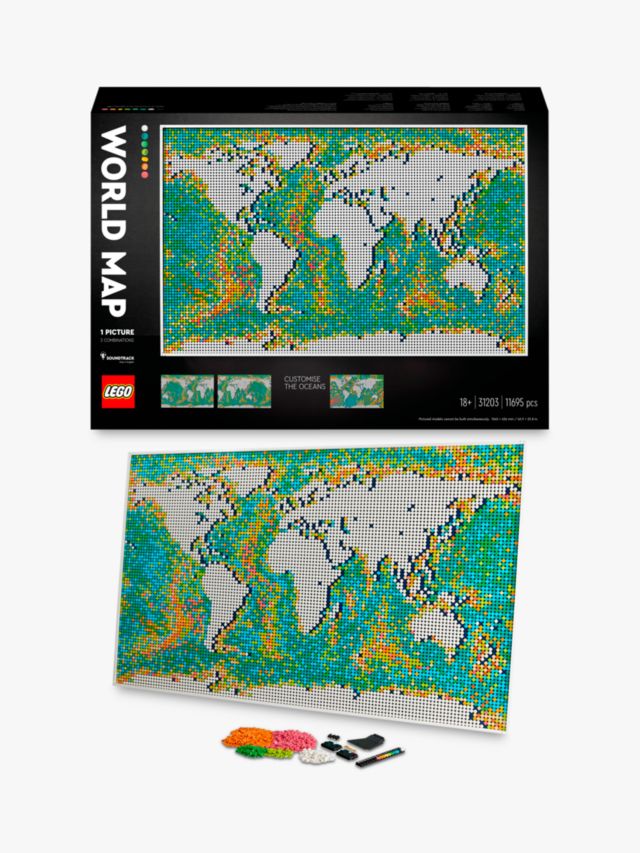 World Map 31203, Art
