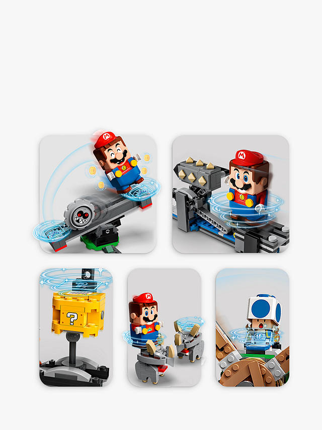 LEGO Super Mario 71390 Reznor Knockdown Expansion Set