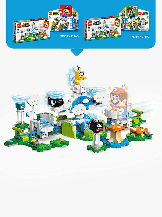 LEGO Super Mario 71389 Lakitu Sky World Expansion Set