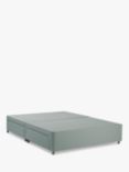 John Lewis Non-Sprung 4 Drawer Storage Upholstered Divan Base, Small Double, FSC-Certified (Pine)