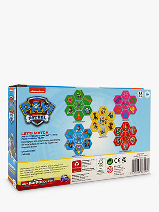 Paw Patrol Let's Match Puzzle Game