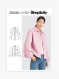 Simplicity Misses' Jacket Sewing Pattern, S9239, A