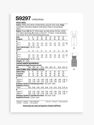 Simplicity Special Occasion Fringed Dress Sewing Pattern, S9297, A5