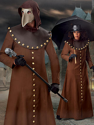 Simplicity Costume Unisex Plague Doctor Sewing Pattern, S9253, A