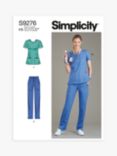 Simplicity Misses' Scrubs Sewing Pattern, S9276