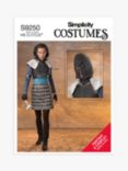 Simplicity Costume Space Warrior Sewing Pattern, S9250