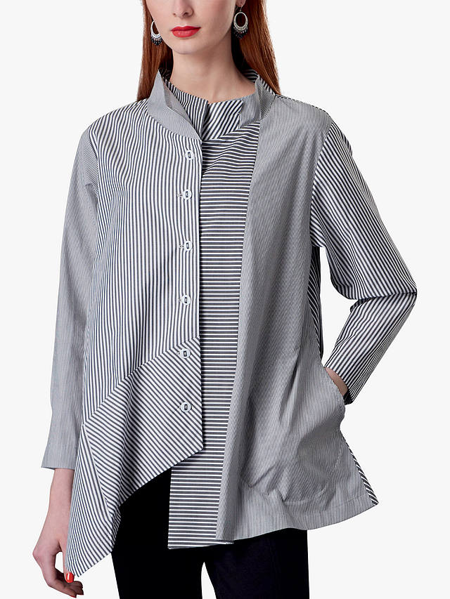 Vogue Misses' Loose Fit Asymmetric Shirt Sewing Pattern V1784, Y