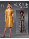 Vogue Misses' Fitted Bodice A-Line Skirt Dress Sewing Pattern V1781