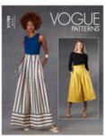 Vogue Misses' Trousers Sewing Pattern V1789, B5