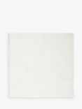 John Lewis ANYDAY Recycled Polyester Quick Dry Bobble Shower Mat, White
