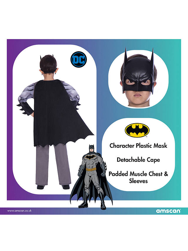 Batman Deluxe Children's Costume, 4-6 years