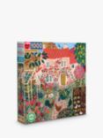 eeBoo English Cottage Jigsaw Puzzle, 1000 Pieces