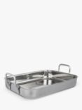 John Lewis Professional 3-Ply Stainless Steel Roaster