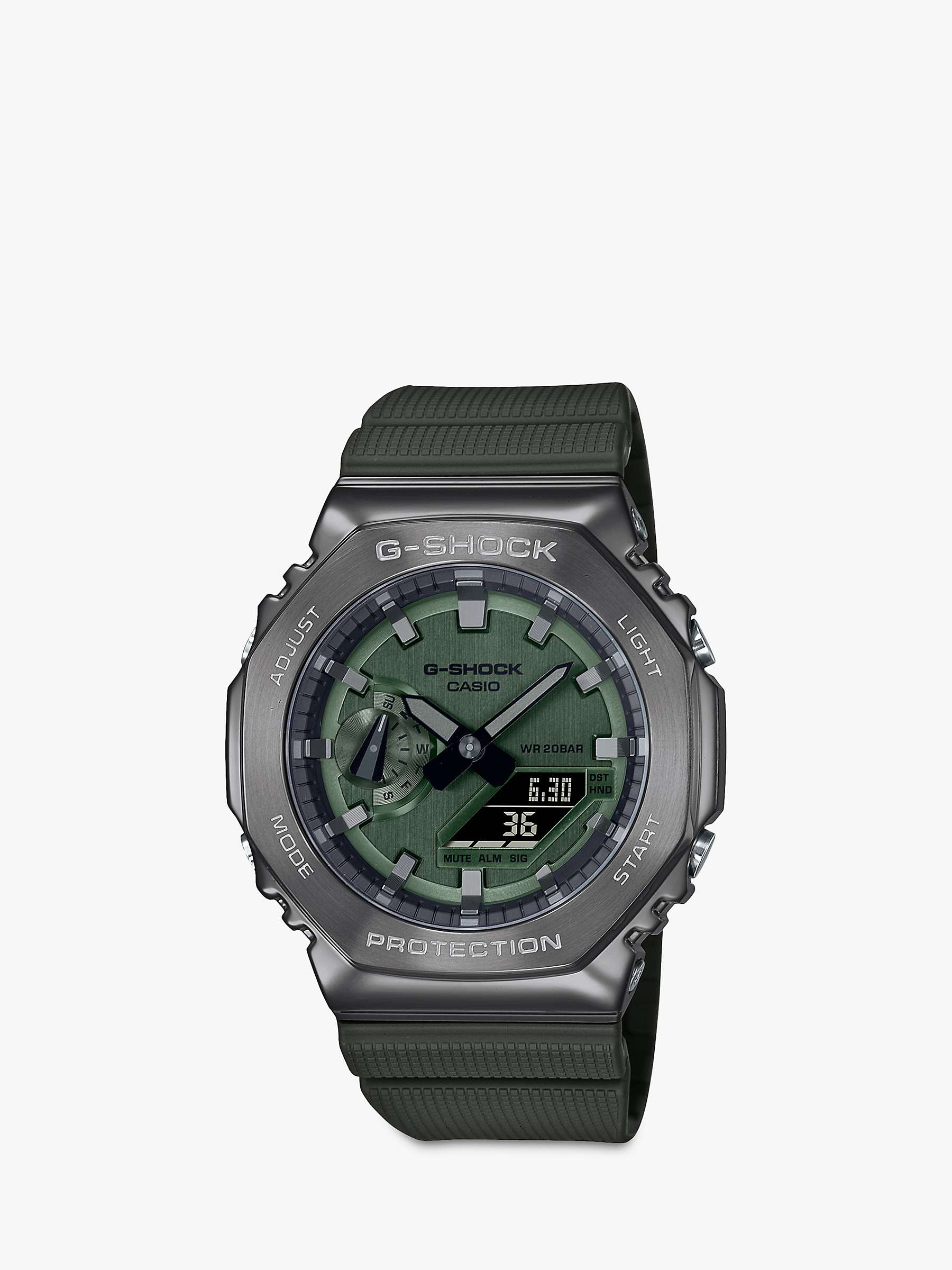 Buy Casio GM-2100 Men's G-Shock Carbon Core Resin Strap Watch Online at johnlewis.com