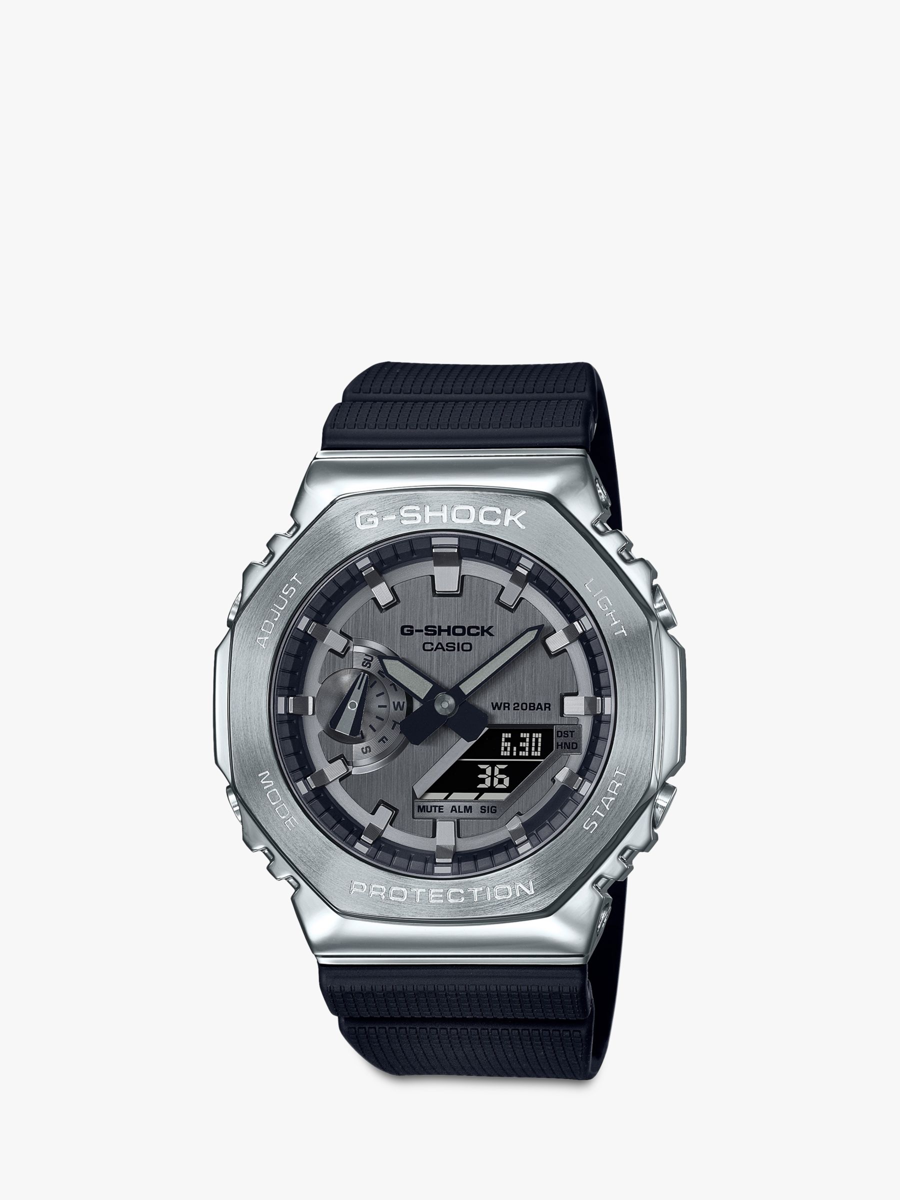Buy Casio GM-2100 Men's G-Shock Carbon Core Resin Strap Watch Online at johnlewis.com