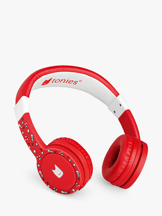 tonies On-Ear Children's Headphones, Red