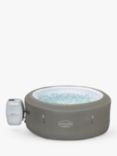 Lay-Z-Spa Barbados AirJet Inflatable Round Hot Tub with Cover & Clearwater Spa Chemical Starter Kit, 4 Person